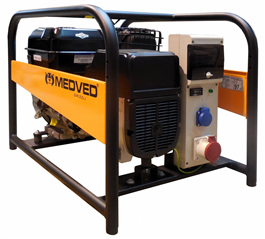 MEDVD - GRIZZLI 7000 B AVR- s runm startem, napt 400/230V